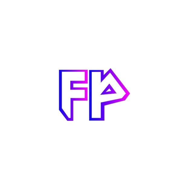 Vector f p logo