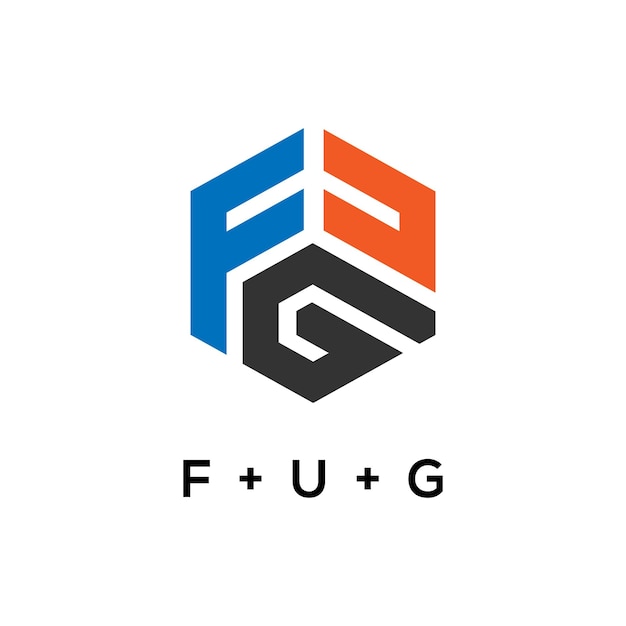 F U G logo design