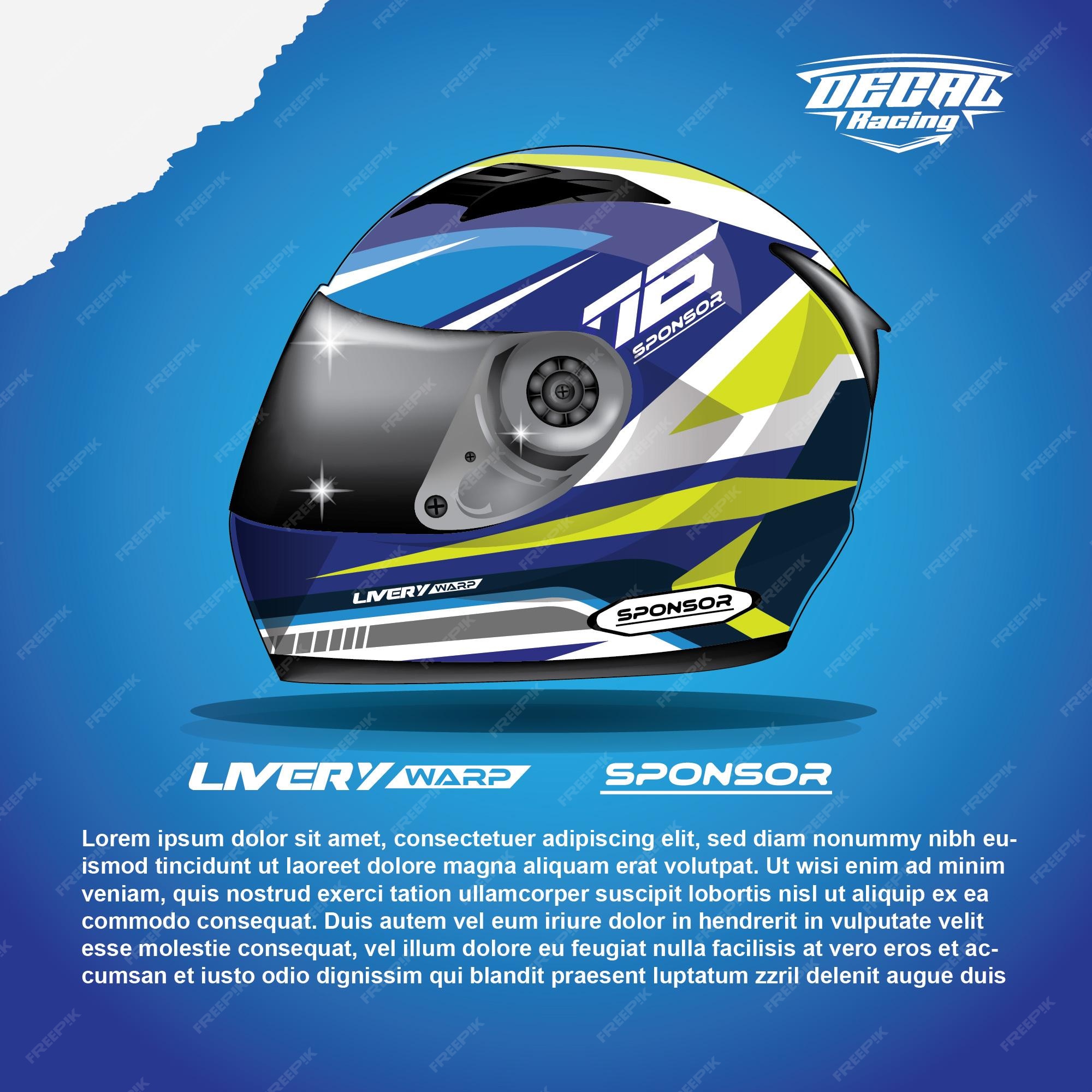 Premium Vector F1 Helmet 7 premium-vector-f1-helmet-7