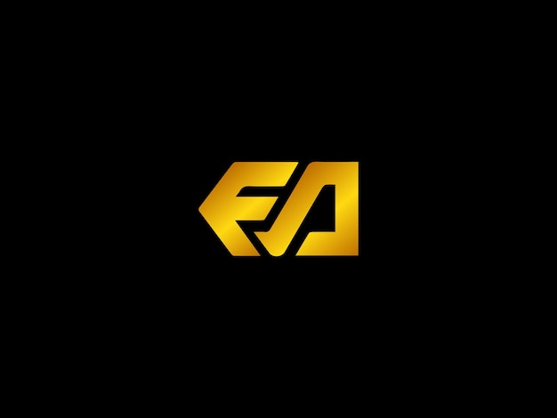 Vector fa logo design