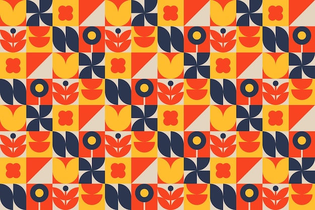 Fabric Geometric Background