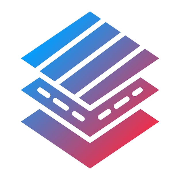 Fabric Layersアイコンのベクトル画像は,Fabric Featuresに使用できます.
