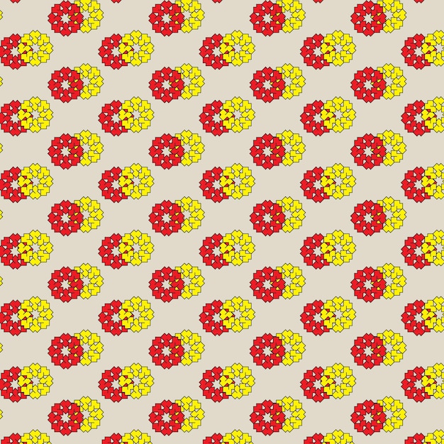 fabric pattern design vector