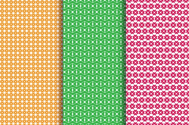 Fabric pattern template design