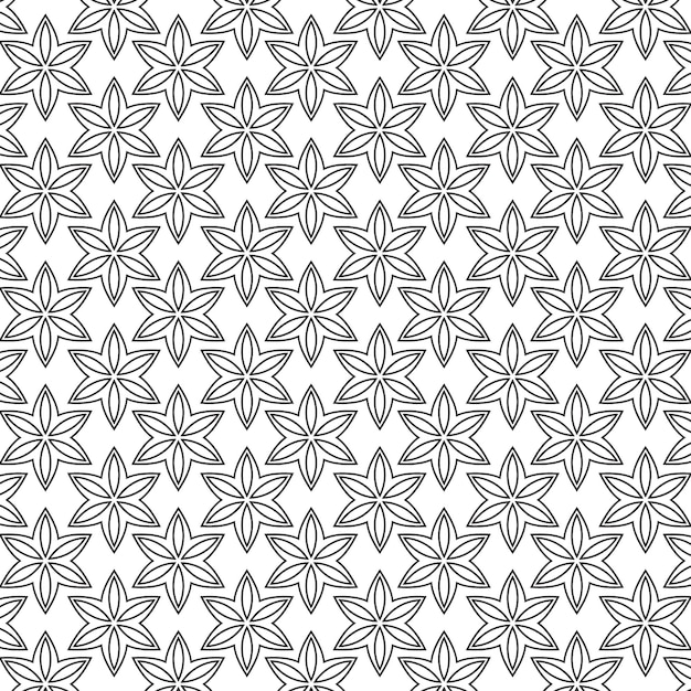 Fabric Pattern Vector Illustration Design.