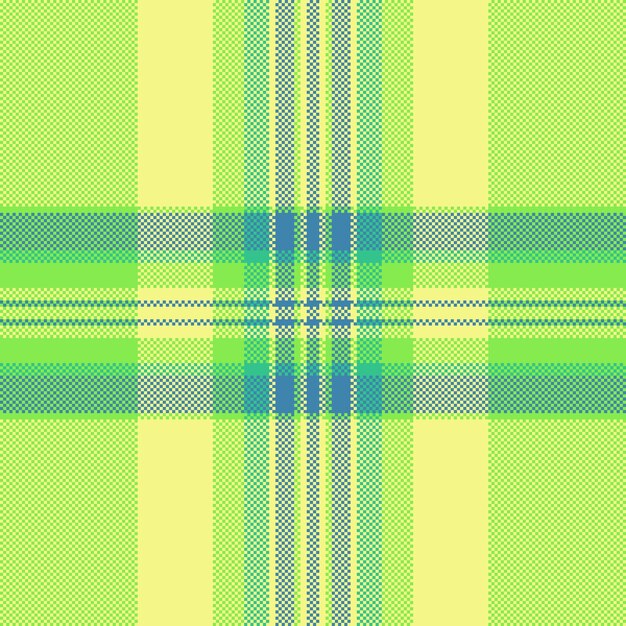 Fabric plaid tartan of texture check background with a textile vector pattern seamless