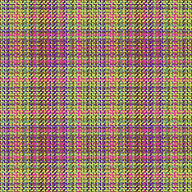 Fabric tartan plaid seamless vector check background pattern textile texture