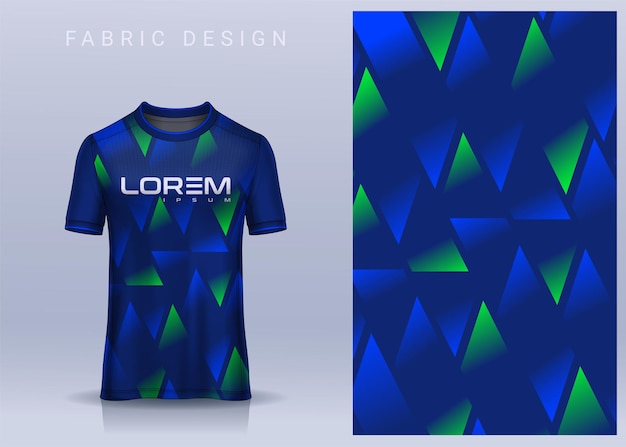 Fabric textile design for tshirt soccer jersey