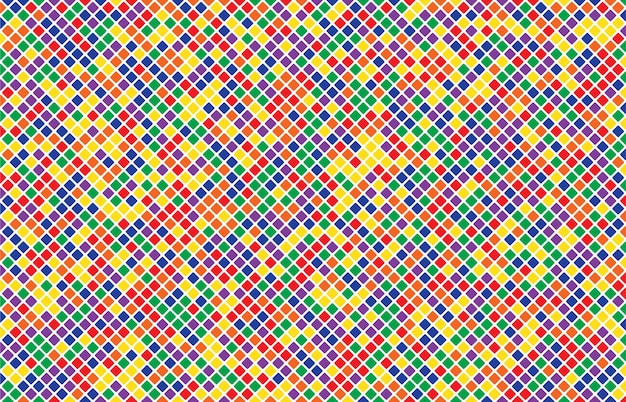 Vector fabric texture seamless square pixel abstract background