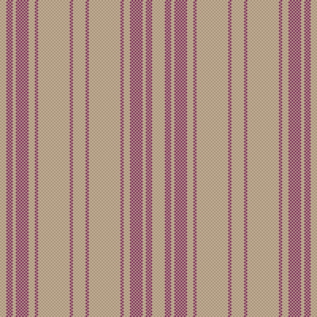 Fabric texture vector Textile vertical background Stripe lines pattern seamless