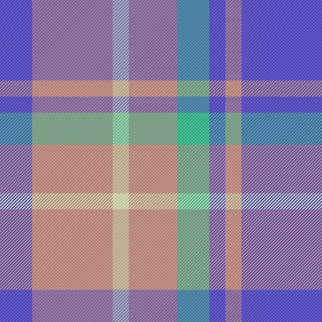 Fabric vector check Textile tartan pattern Seamless texture plaid background