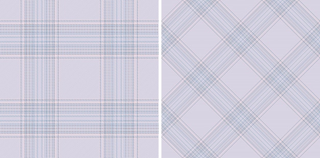 Fabric vector pattern of texture plaid seamless with a textile check background tartan set in cream colors