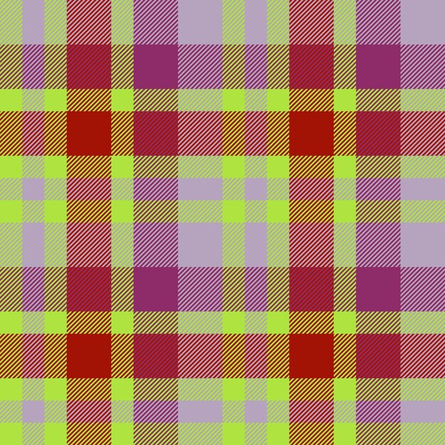 Fabric vector texture Background check textile Plaid seamless pattern tartan