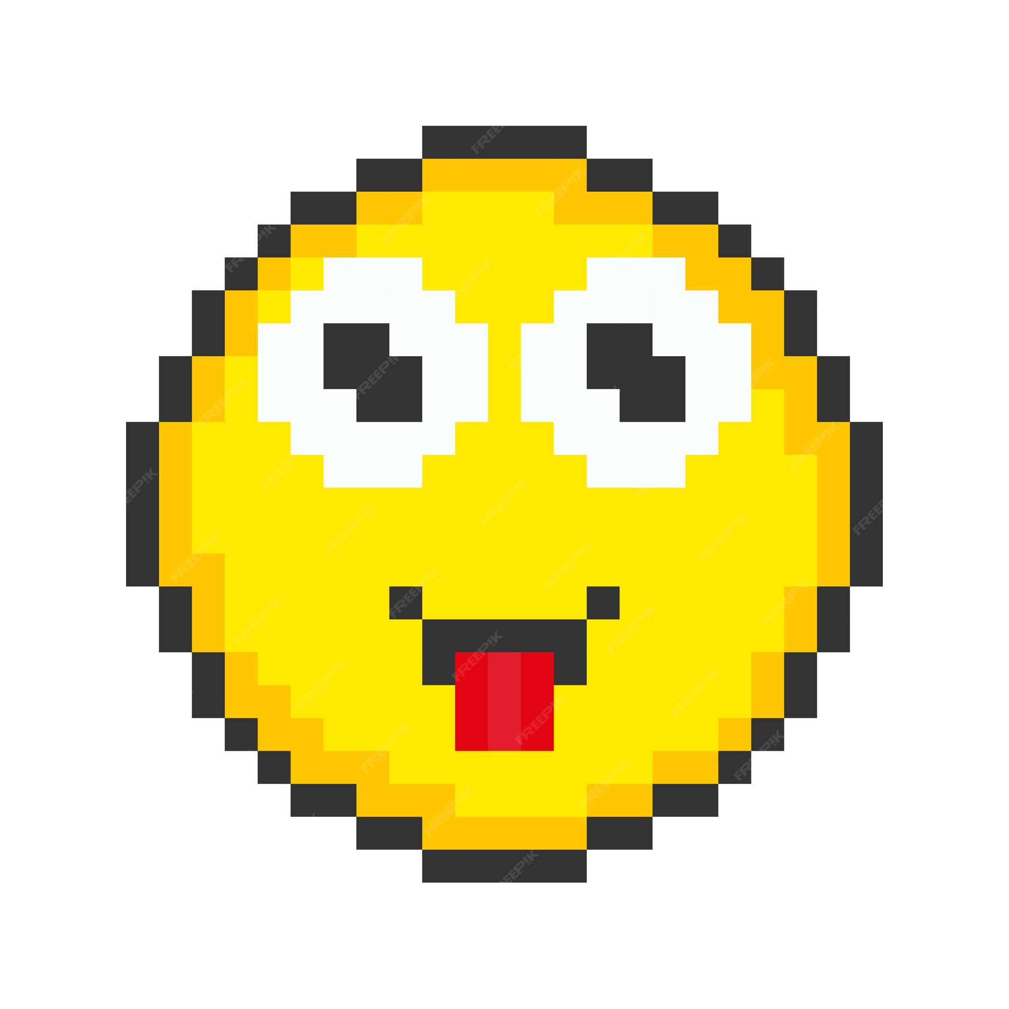 Pixel Art Smiley png download - 1600*1600 - Free Transparent Discord png  Download. - CleanPNG / KissPNG