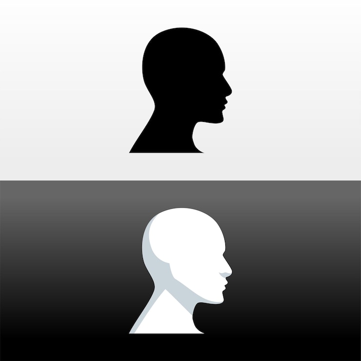 Vector face logo design template inspiration vector illustration