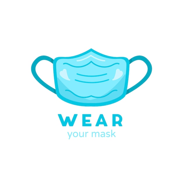 Face mask logo