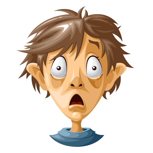 Scared Face Stock Illustrations – 20,478 Scared Face Stock