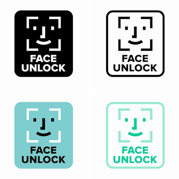 Face unlock recognition system, identifying and verifying technology