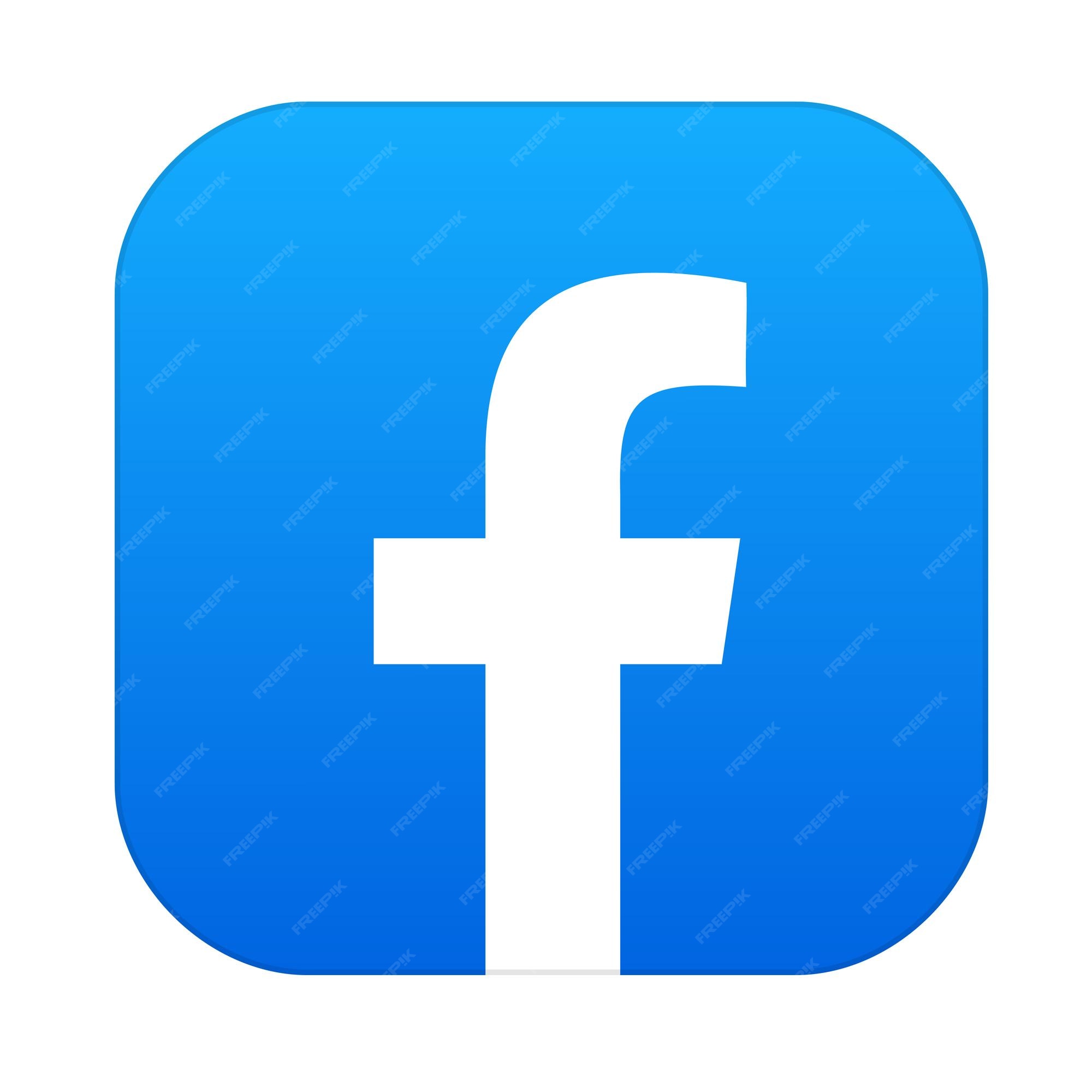 Premium Vector | Facebook app icon social media logo vector ...