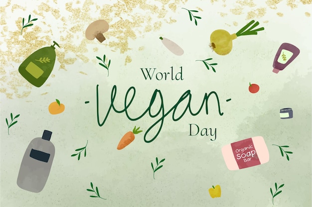 facebook banner landscape world vegan day