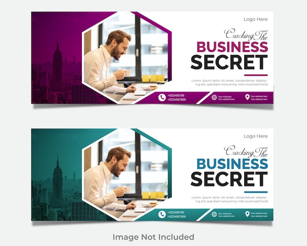 Facebook Business Cover Design Banner Template