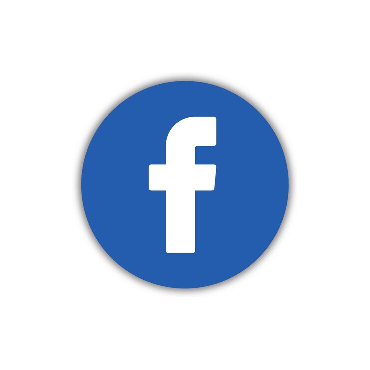 Vector フェイスブックのカラーアイコン