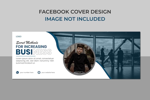 Facebook cover design template