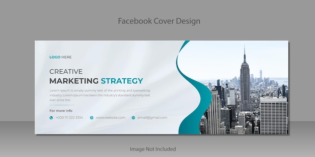 Facebook cover design template