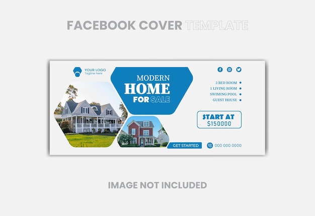 Vector facebook cover design