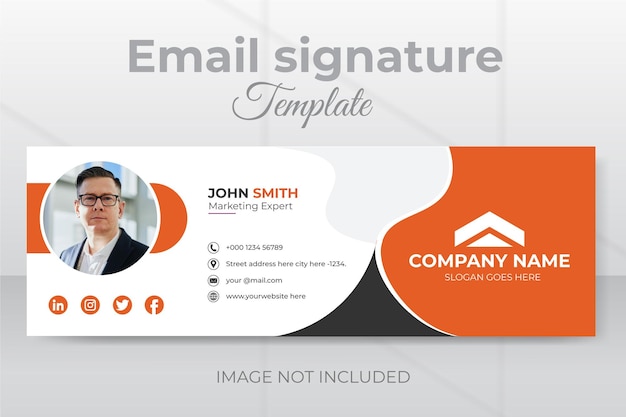 Facebook cover and Email signature template