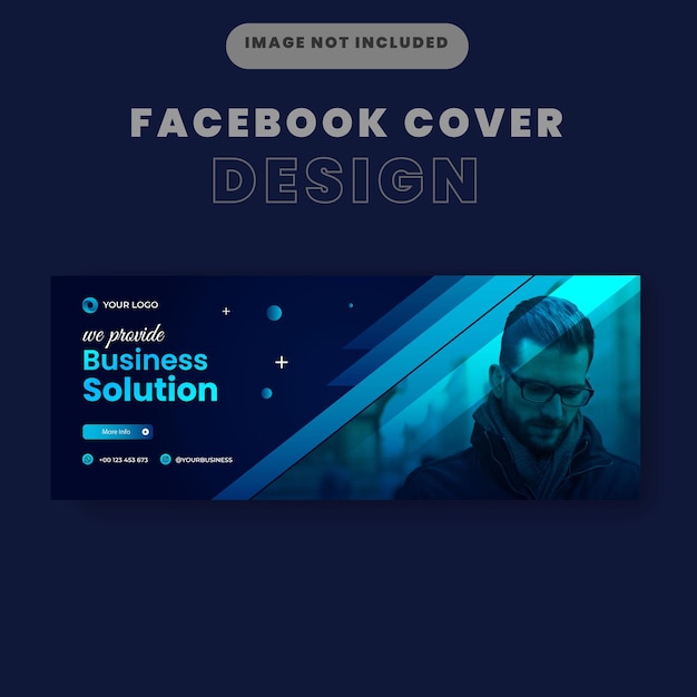 Facebook cover template design