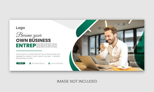Facebook cover and web banner template