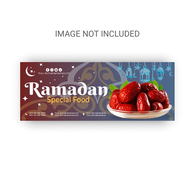 facebook design ramadan web banner design
