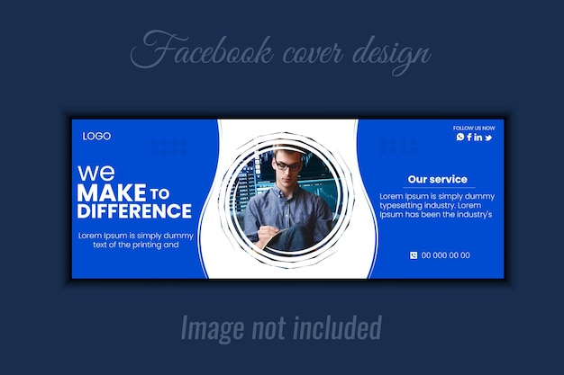 Vector facebook design