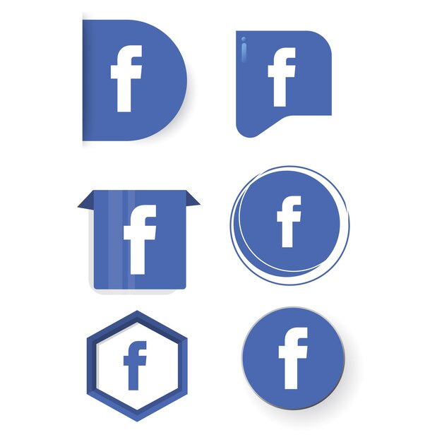 Facebook Meta Social Media Logo Icon Technology, Network. Background, Vector Illustration, Like, Sha