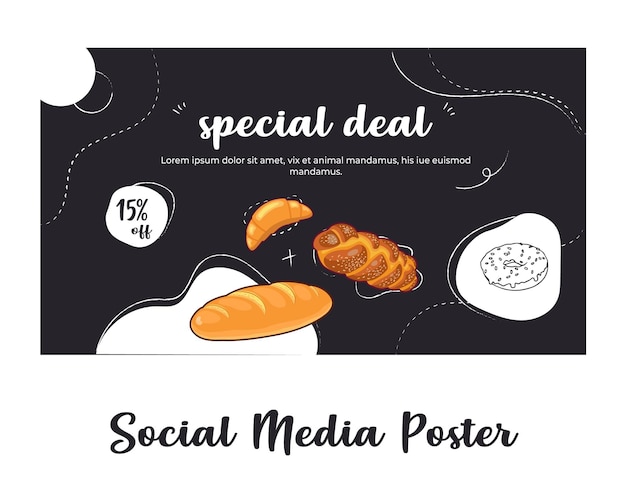 Facebook and Social Media Poster