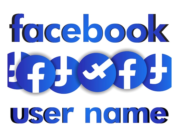 Vettore progettazione di modelli di facebook per operatori dei social media e aziende di alta qualità
