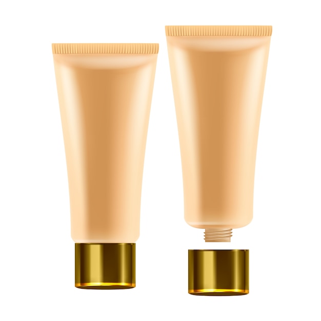 Facial Cream Skin Healthcare Cosmetic Tube