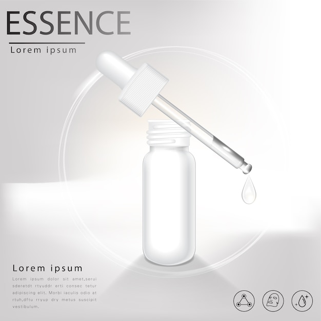 Facial Treatment Essence Skin Care Cosmetic.