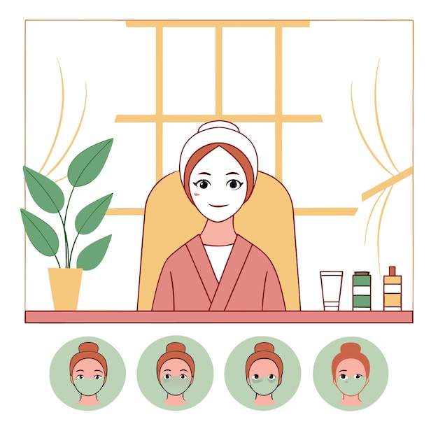 facial treatment steps