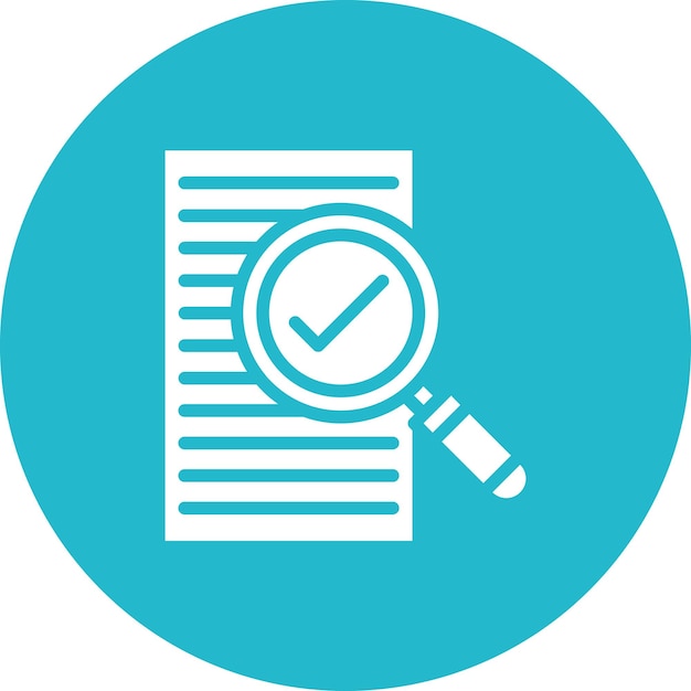 fact checking icon vector image can be used for press freedom day