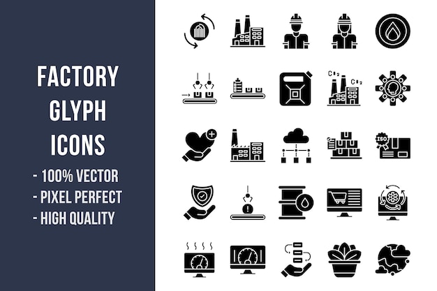 Factory Glyph Icons