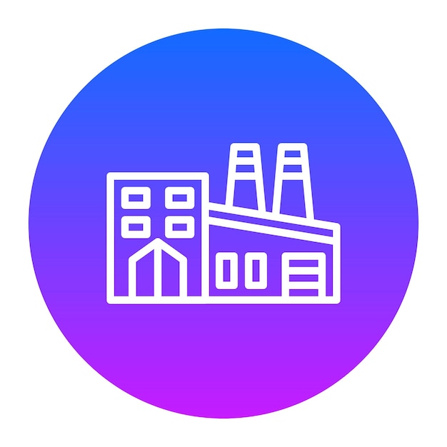 Factory Vector Illustration