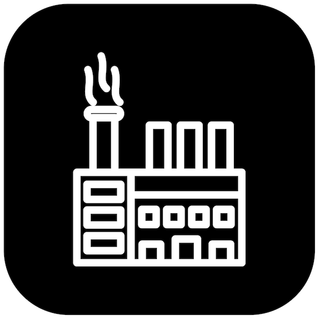 Factory Vector Illustration