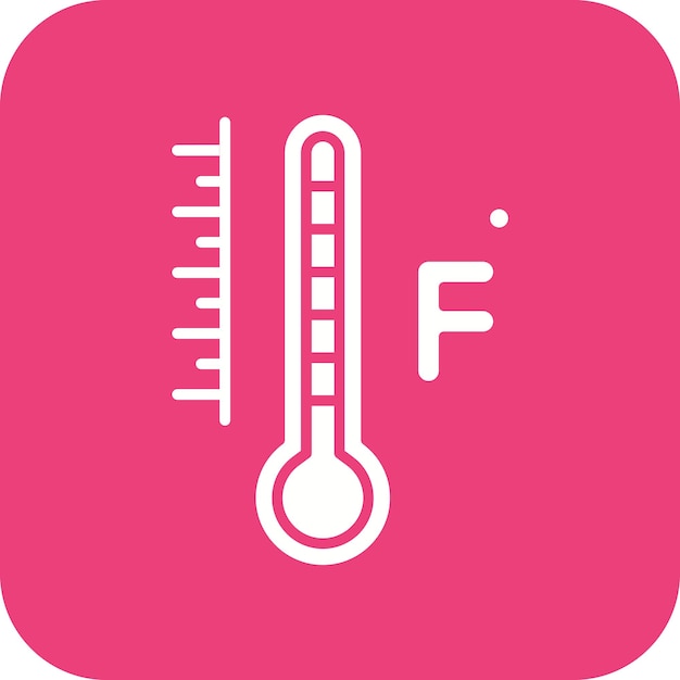 Vector fahrenheit icon vector image can be used for weather