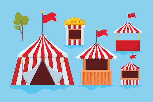 Fair tents pack