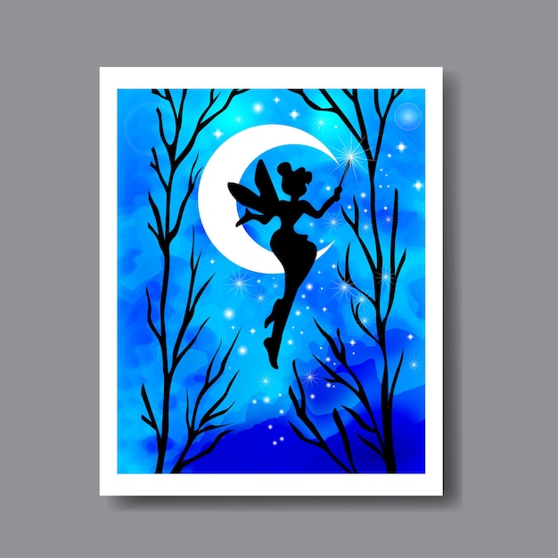 Share 164+ moonlight scenery sketch best