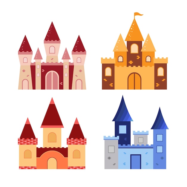 Fairy tale castles collection