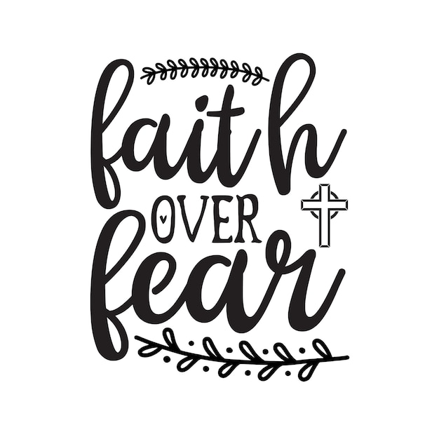 ベクトル faith svg デザイン カット ファイル