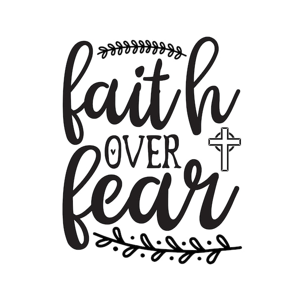 Faith Svg 디자인 컷 파일